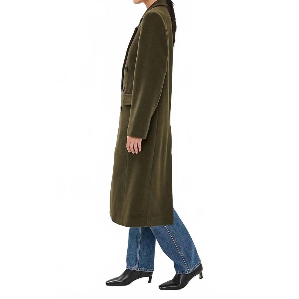 NEW PISTOLA prescott wool coat in caper - Picture 4 of 5
